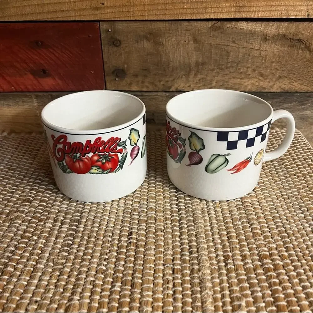 Campbell’s 1997 Set Of 2 Mugs‎